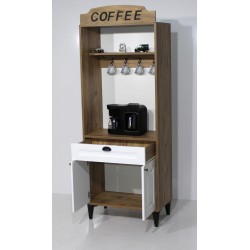 KOD NO : DLP-400 Kahve Köşesi Çok Amaçlı Dolap - Çam