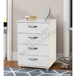 KOD NO : KMD-043 Buket Komodin - Beyaz KOD NO : KMD-043 Buket Komodin - Beyaz