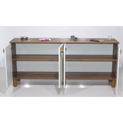 KOD NO : KNSL-035 Membran Bohem Konsol - Çam / Beyaz (DEMONTE)