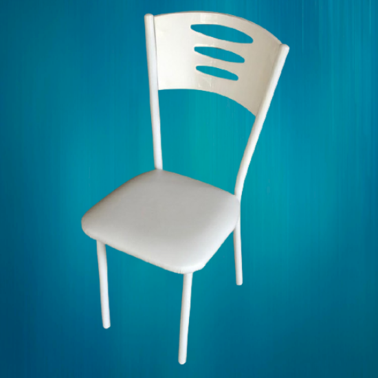 KOD NO : SAN-715 Sandalye - Beyaz (Beyaz ayak)