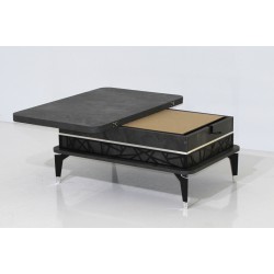 KOD NO : SHP-482 Stil Akıllı Sehpa - Gri