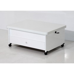 KOD NO : SHP-484 İtalyan Akıllı Sehpa - Beyaz