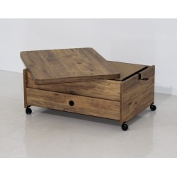 KOD NO : SHP-486 İtalyan Akıllı Sehpa - Çam